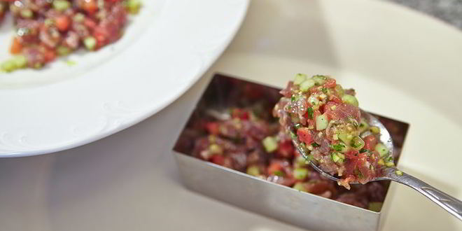 Рецепт тартара из тунца