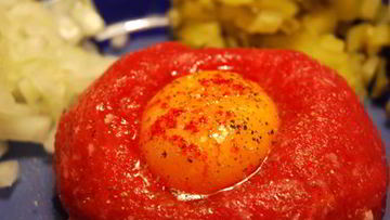 Рецепт Татарского бифштекса