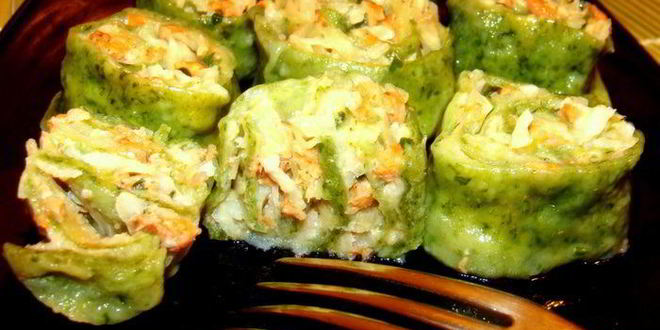 Рецепт теплого тартара ролл из семги