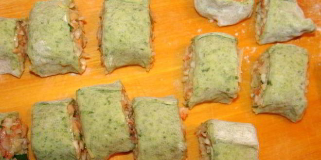 Рецепт теплого тартара ролл из семги