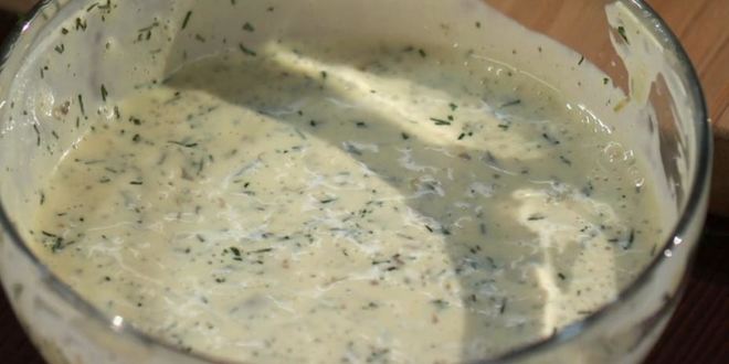 Рецепт трески в картофельной панировке с соусом тартар