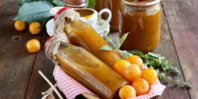 Рецепт соуса ткемали из алычи на зиму