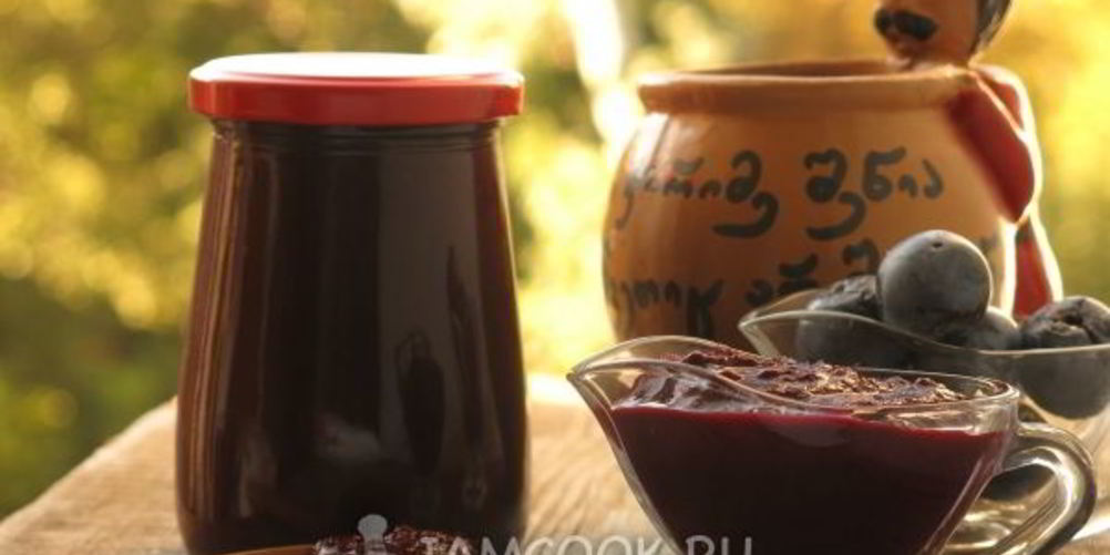 Как приготовить ткемали из терна