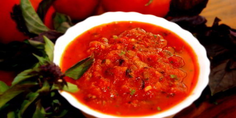 Как приготовить соус томатный ароматный