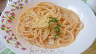 Рецепт Сырного соуса для спагетти