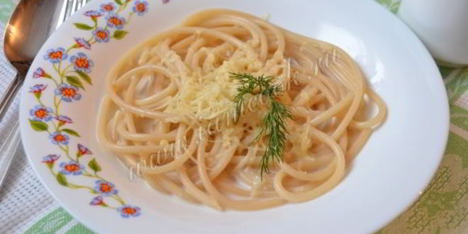 Рецепт сырного соуса для спагетти