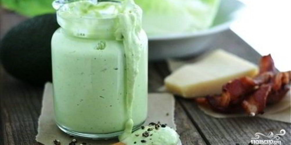 Как приготовить заправку для цезаря из авокадо