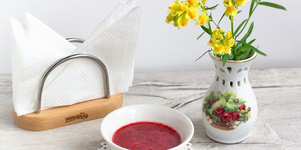 Как приготовить земляничный соус