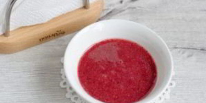 Рецепт земляничного соуса