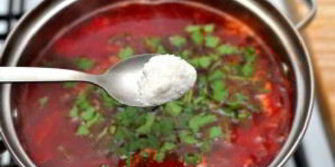 Рецепт борща без мяса