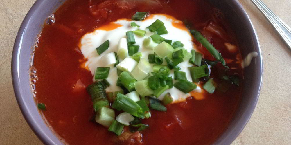 Как приготовить борщ из говядины