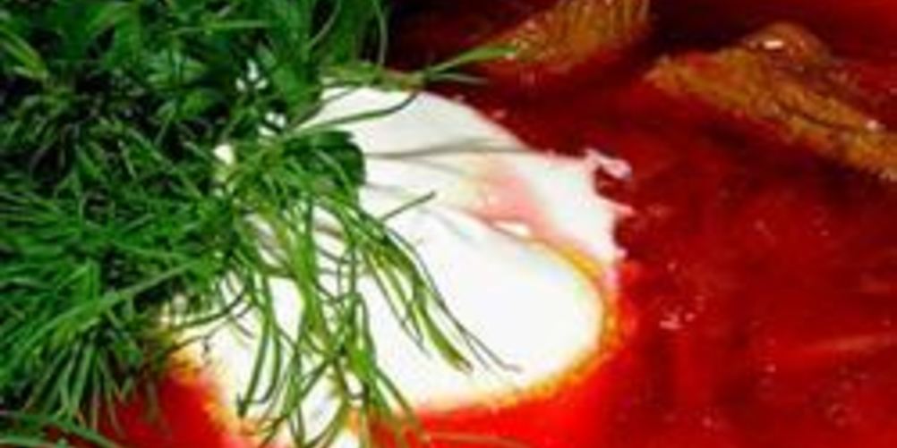 Как приготовить борщ из свежей капусты