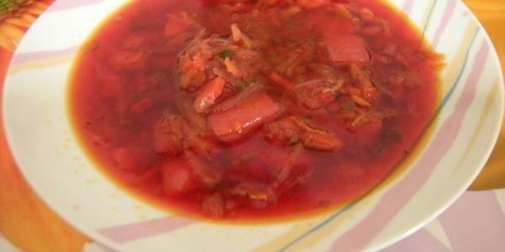 Как приготовить борщ из свинины