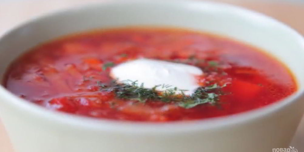 Как приготовить борщ классический домашний