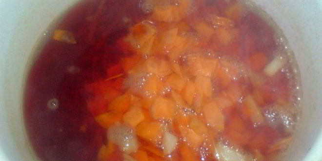 Рецепт борща красного холодного