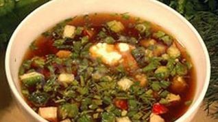Рецепт Борща криворожского холодного