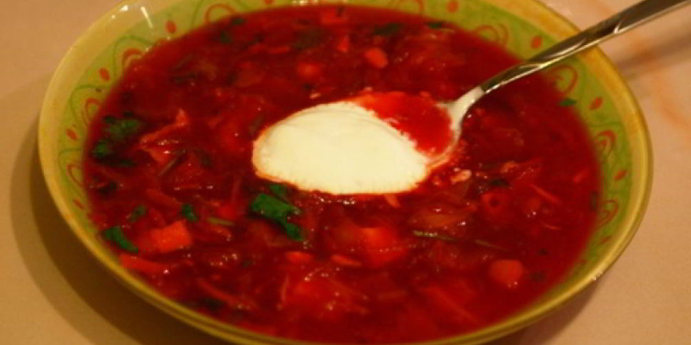 Как приготовить борщ на курином бульоне