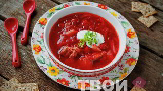 Рецепт Борща обычного