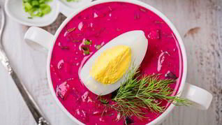 Рецепт Борща по-литовски на кефире