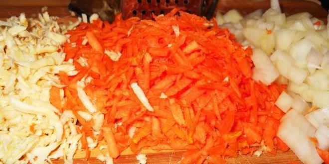 Рецепт борща постного с килькой и грушами