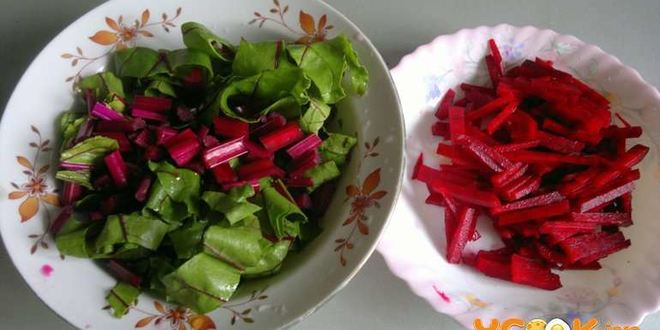 Рецепт борща с ботвой