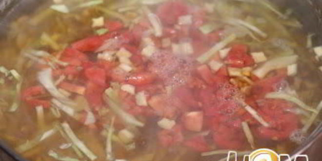 Рецепт борща с бычками по-одесски