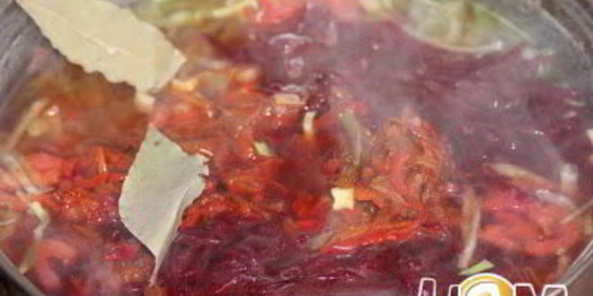 Рецепт борща с бычками по-одесски