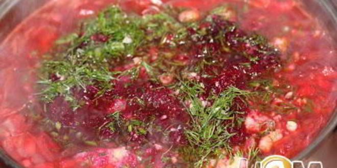 Рецепт борща с бычками по-одесски