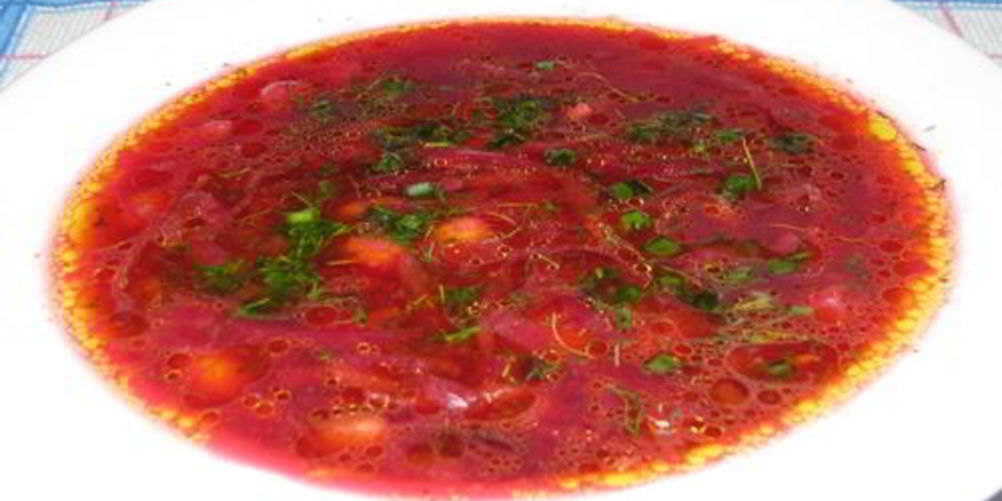 Как приготовить борщ с фасолью без мяса в мультиварке