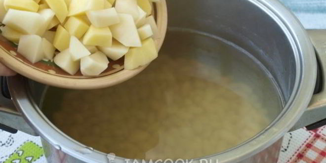 Рецепт борща с фасолью и черносливом