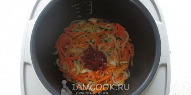 Рецепт борща с фрикадельками в мультиварке