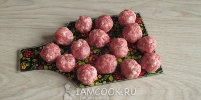 Рецепт борща с фрикадельками в мультиварке