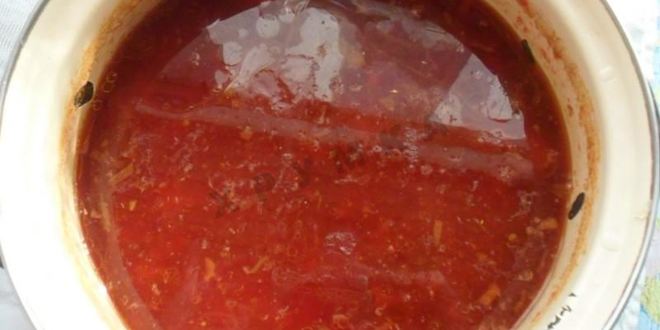 Рецепт борща с килькой в томате и фасолью