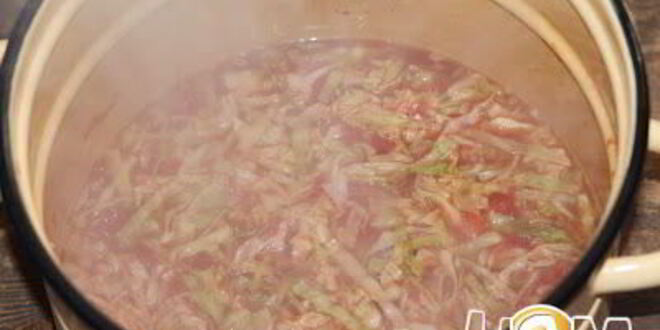 Рецепт борща с крапивой