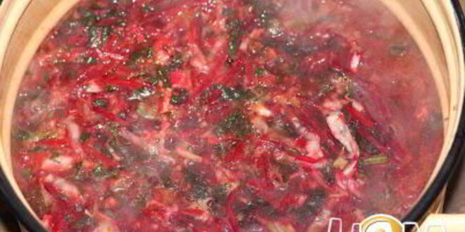 Рецепт борща с крапивой