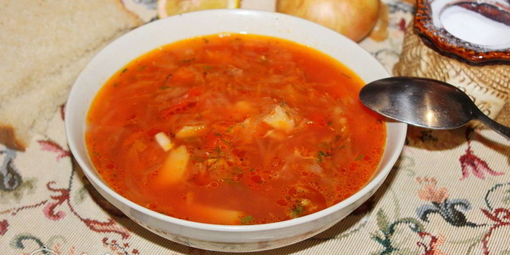 Как приготовить борщ с квашеной капустой