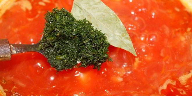 Рецепт борща с квашеной капустой