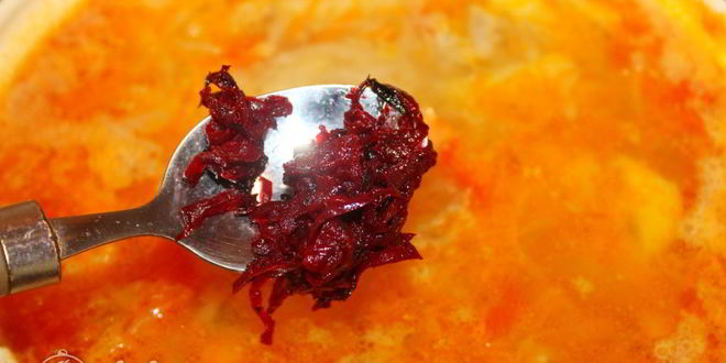 Рецепт борща с квашеной капустой