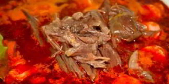 Рецепт борща с сосисками