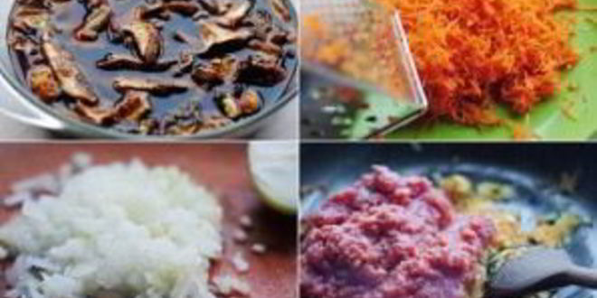 Рецепт борща с ушками