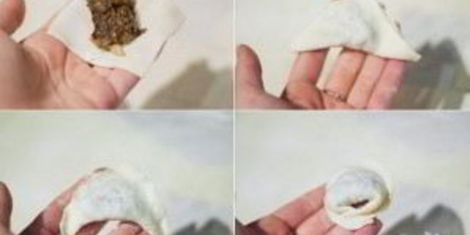 Рецепт борща с ушками