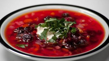 Рецепт Борща с вишней