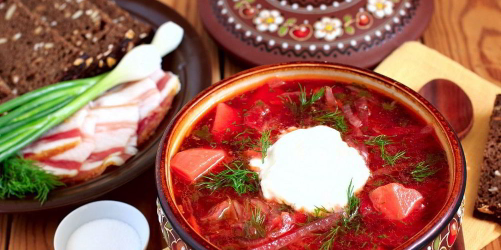 Как приготовить борщ со свеклой и капустой