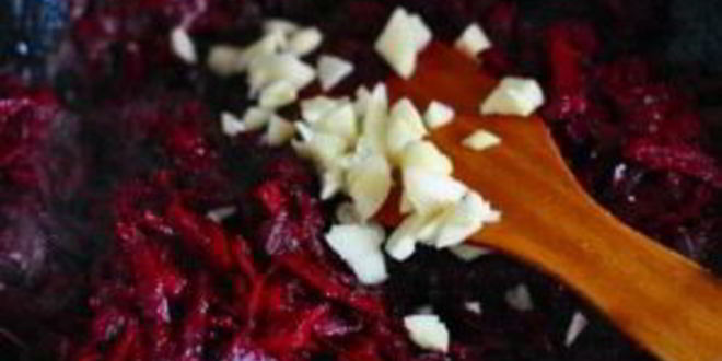 Рецепт борща со свеклой