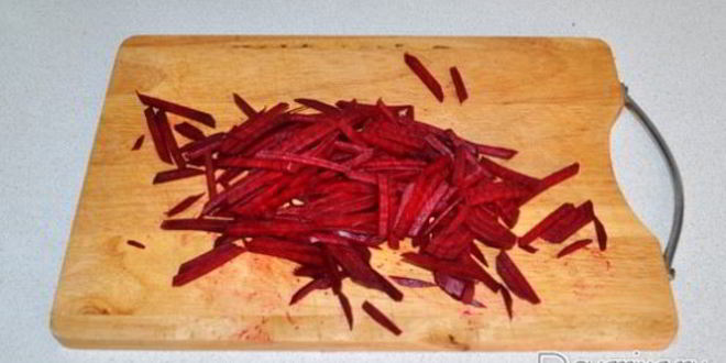 Рецепт борща со свекольной ботвой