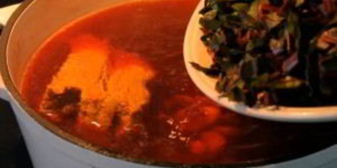 Рецепт ботвиньи — борща с ботвой