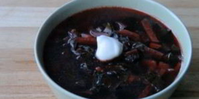 Рецепт ботвиньи — борща с ботвой