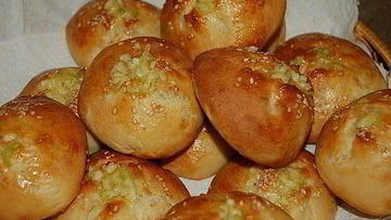 Рецепт Домашних чесночных пампушек к борщу