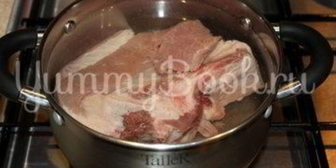 Рецепт домашнего борща с говядиной