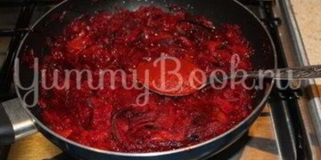 Рецепт домашнего борща с говядиной